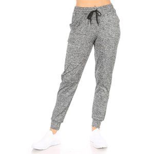 C MODE Relaxed Comfy Drawstring Jogger Pants (Gray)